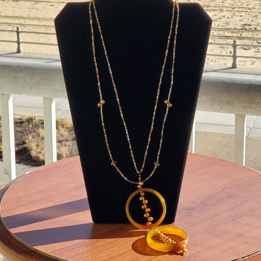 Handmade Necklace 2pc Set